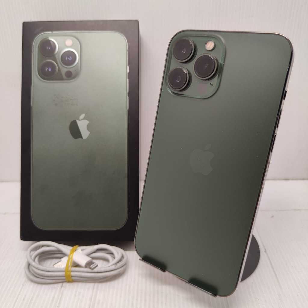 IPHONE 13 PRO MAX 128GB GREEN NO MINUS RESMI FULLSET ORIGINAL DIGIMAP  NO MINUS