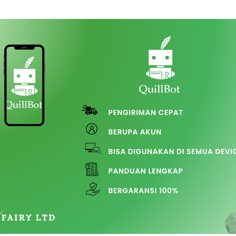 Quillbot Premium | Parafrase AI  | 1 Bulan - 1 Tahun