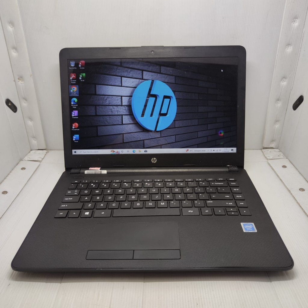 LAPTOP SEKOLAH HP 14S BS745TU N3060 4/128 SSD 14 INCH NO MINUS SIAP PAKAI