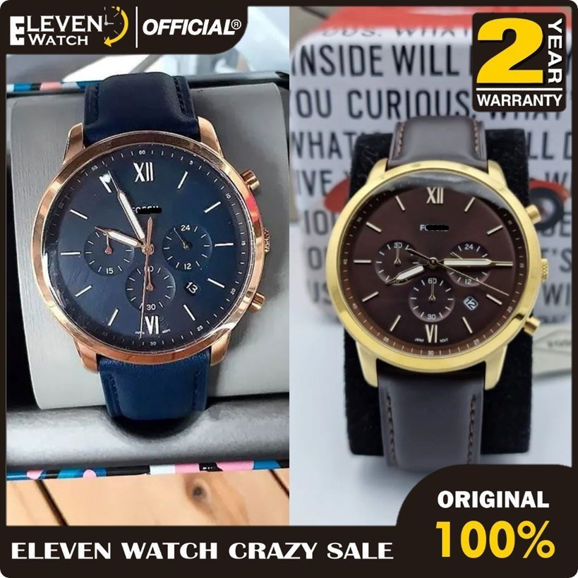 [Promo] Jam Tangan Pria 5408 5381 5453 5380 5454 5763 5512 Leather Strap Garansi 2 Tahun [ FS ]