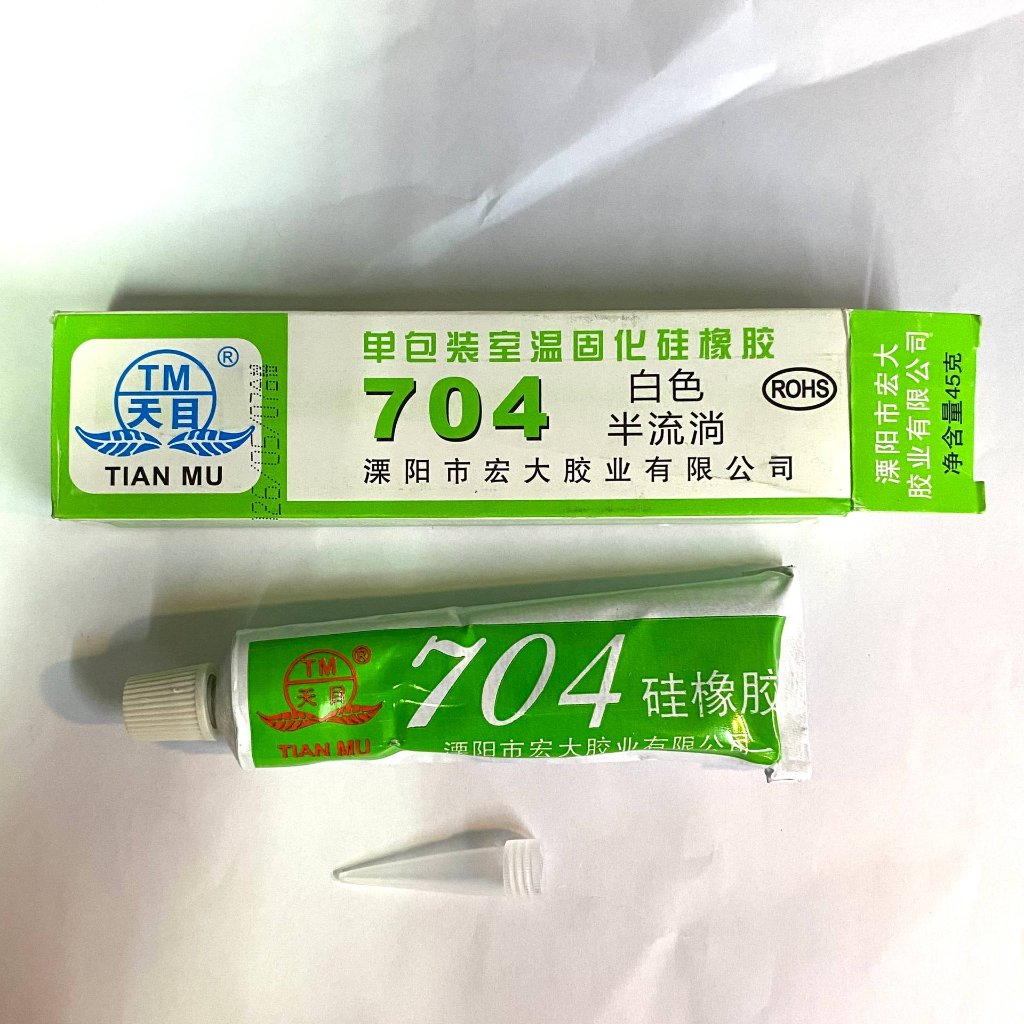 Lem Tian Mu 704 Putih / Thermal Glue + Sealant Silicone Grease Tian Mu