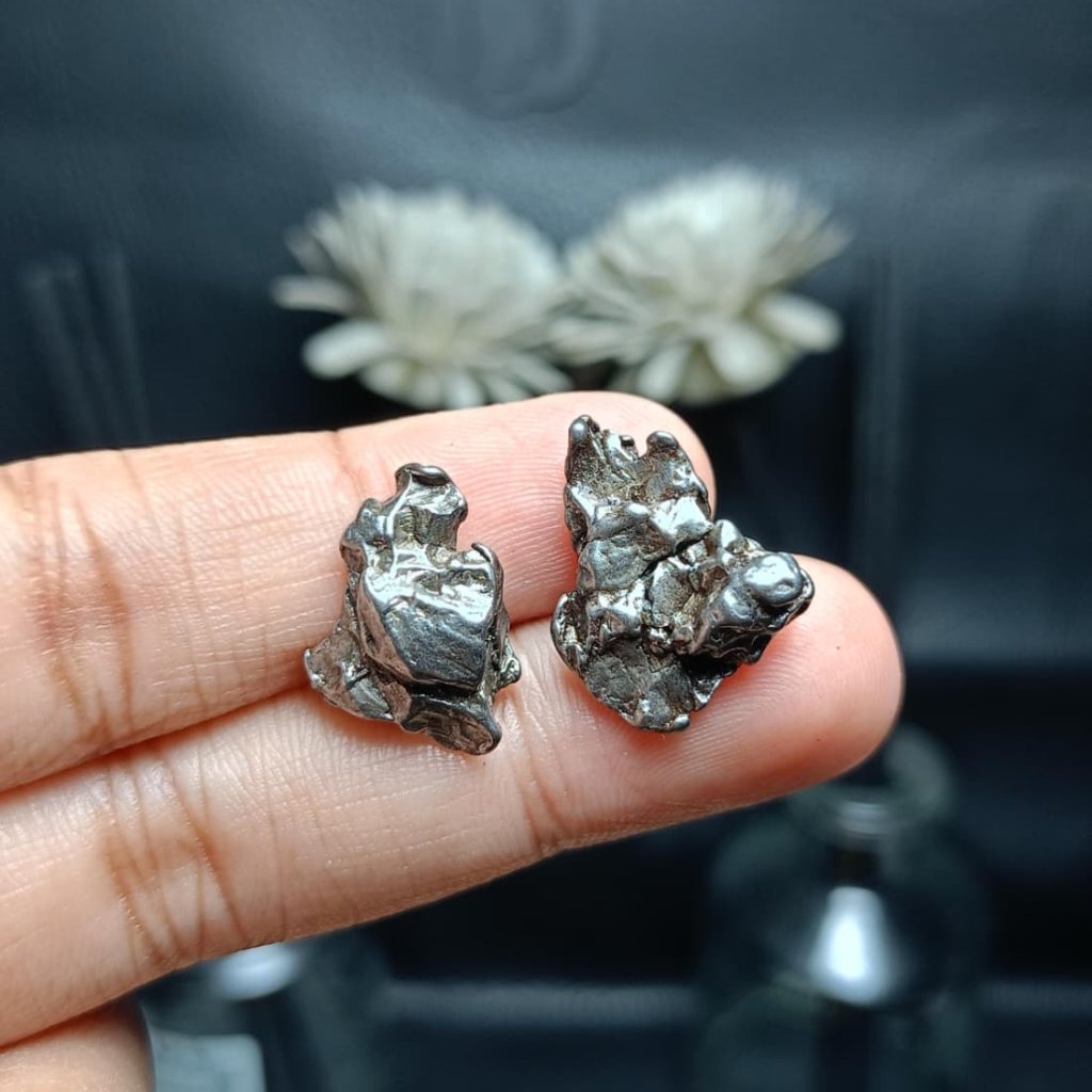 Batu Meteorite Campo Del Cielo Paket (5) Asli Meteorite