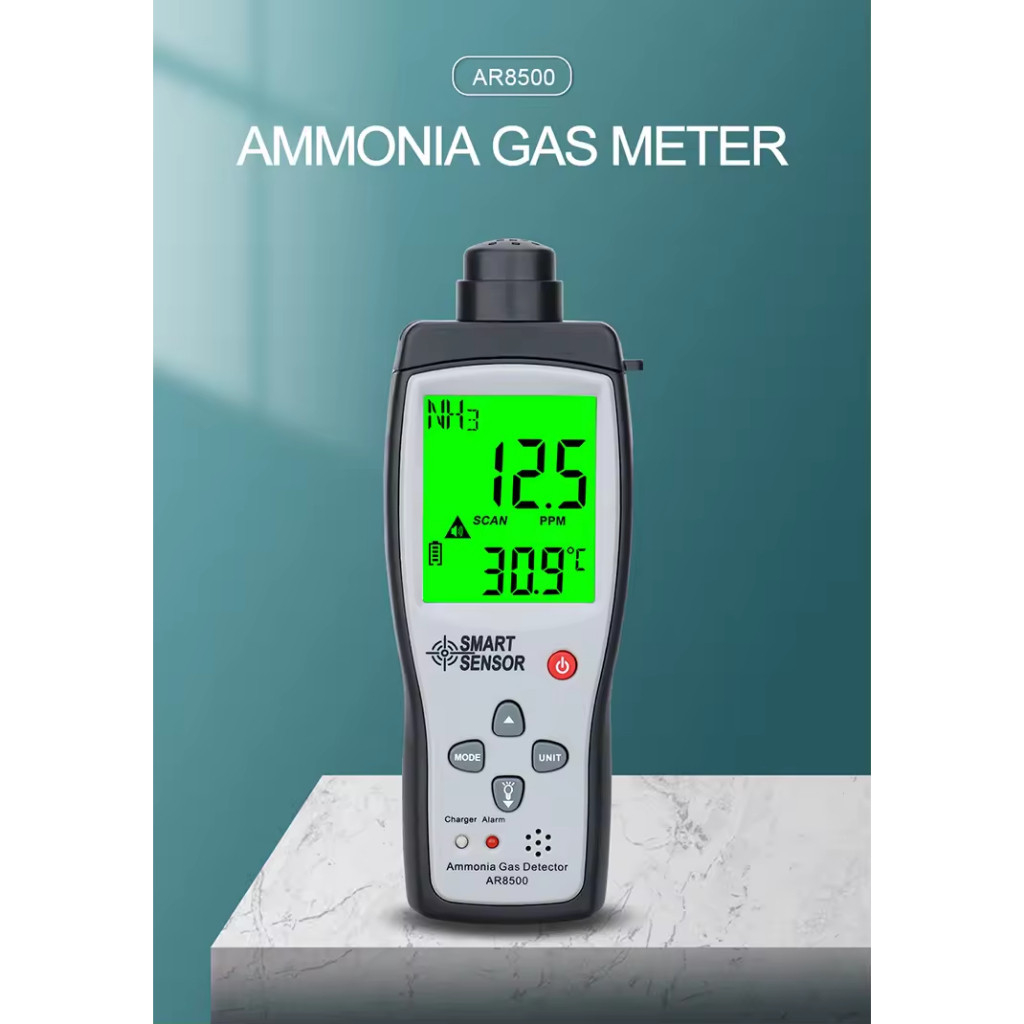 Smart Sensor AR8500 Ammonia Gas Detector AR8500 NH3 Alat Deteksi Gas Ammonia Original
