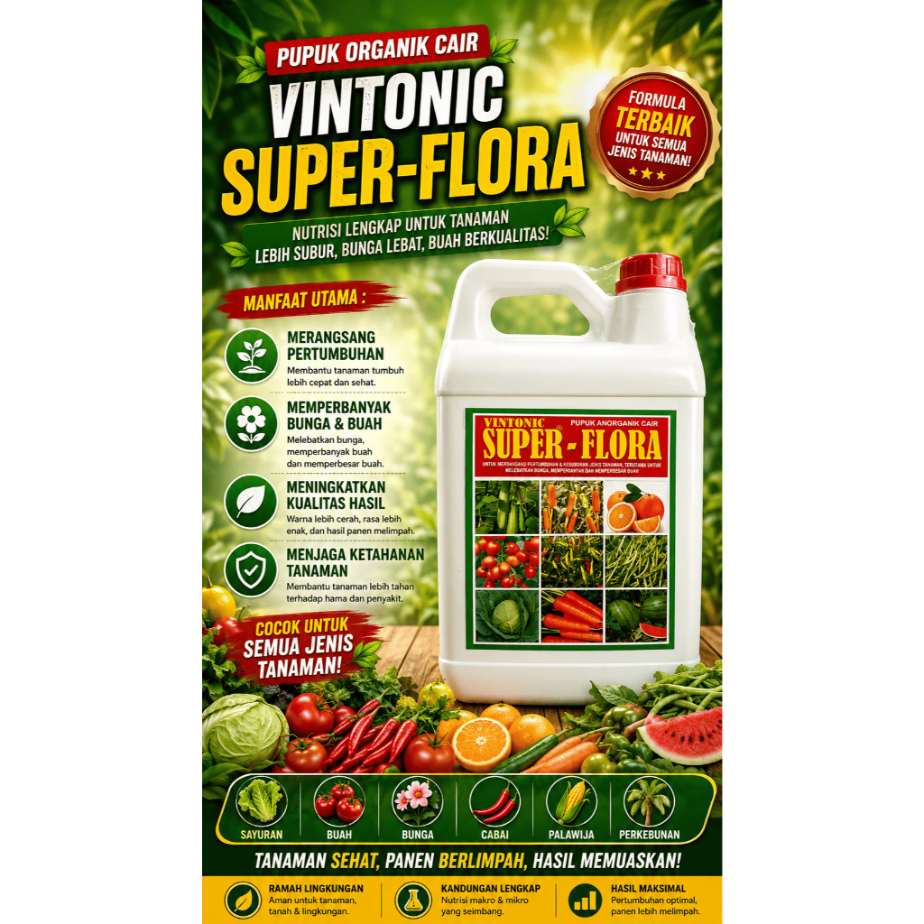VINTONIC SUPER FLORA 1 LITER