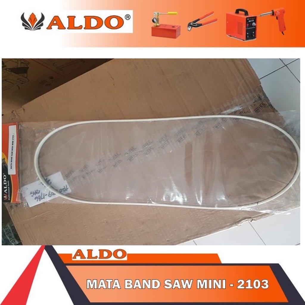 mata gergaji besi metal MATA BANDSAW mesin bandsaw portable ALDO 2103 KRISBOW