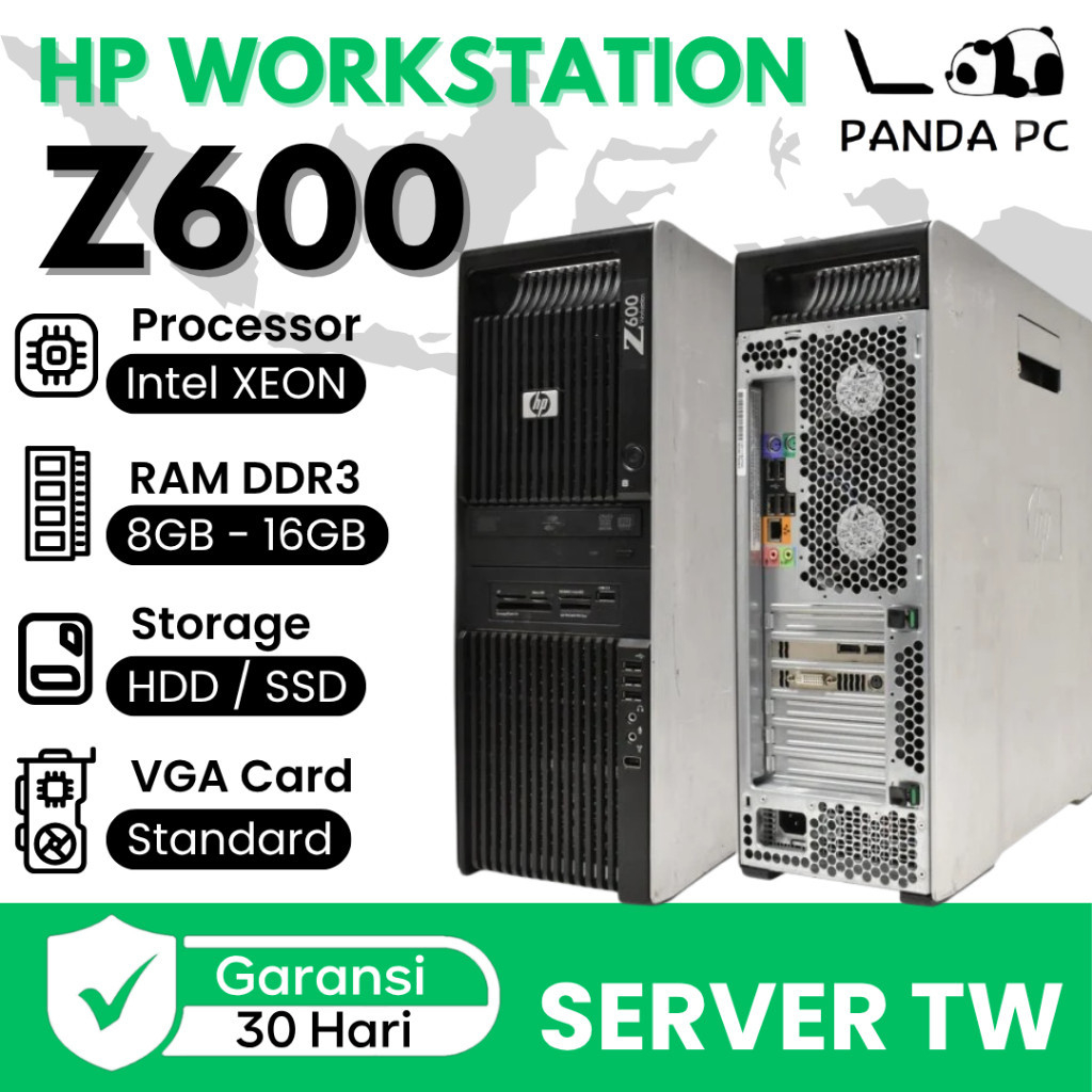 SERVER UNBK HP Z600 XEON WORKSTATION