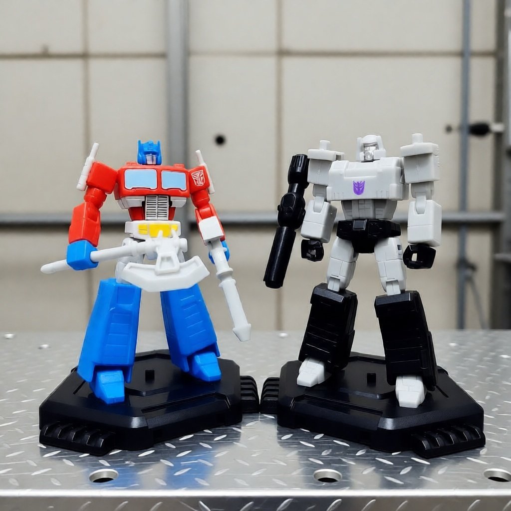 Transformers G1 (Generation 1) Optimus Prime dan Megatron Hasbro