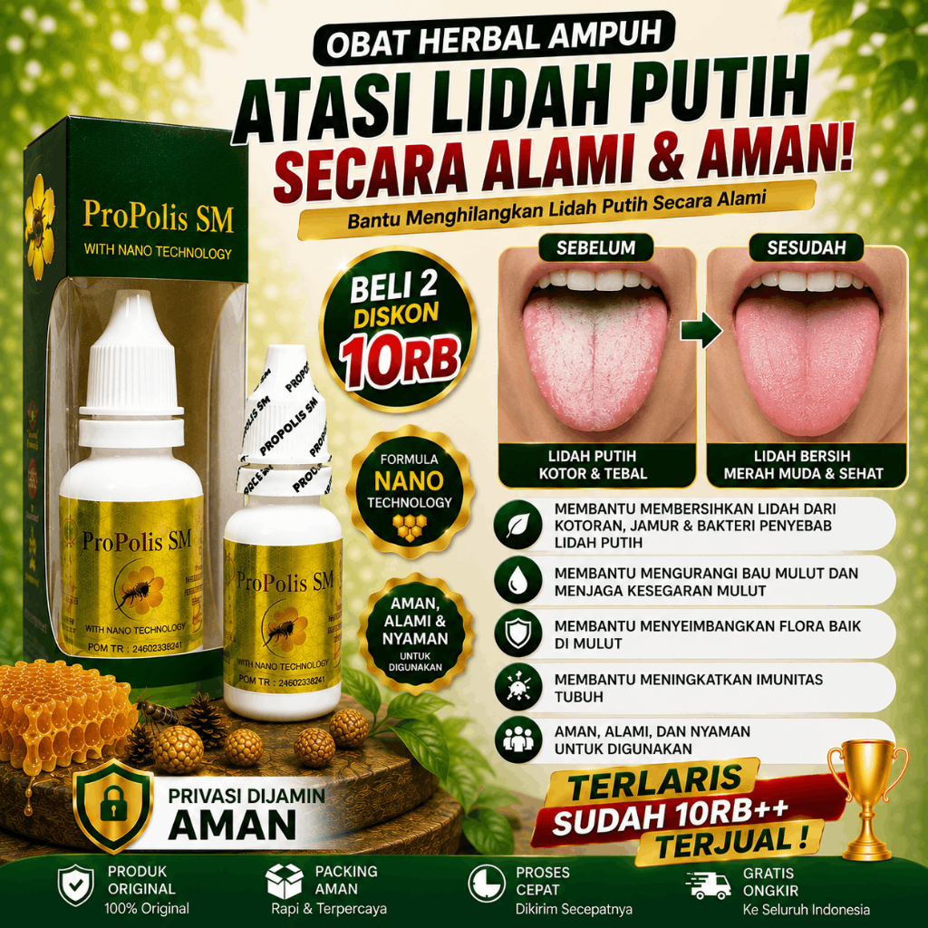 Obat Tetes Lidah Putih, Obat Lidah Dadas, Obat Lidah Perih, Obat Lidah Melepuh, Obat Lidah Nyeri, Ob