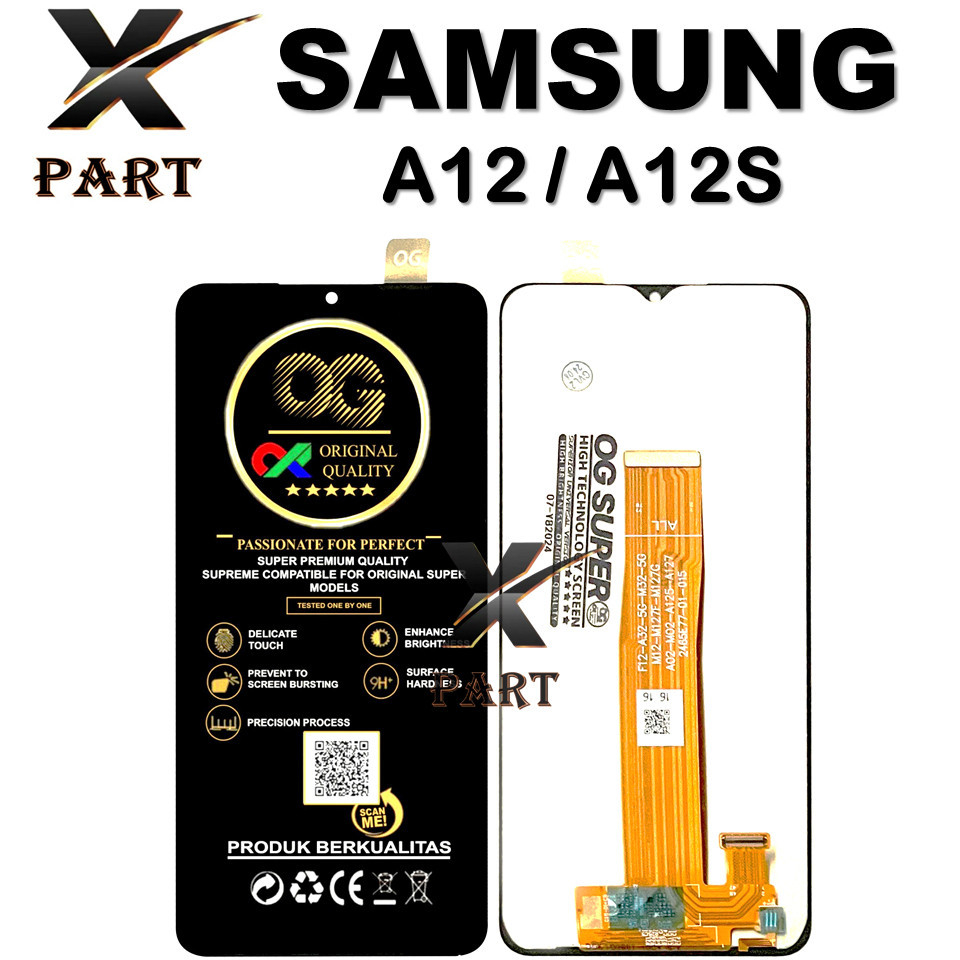 LCD TOUCHSCREEN SAMSUNG GALAXY A12 / A12S FULLSET TOUCHSCREEN