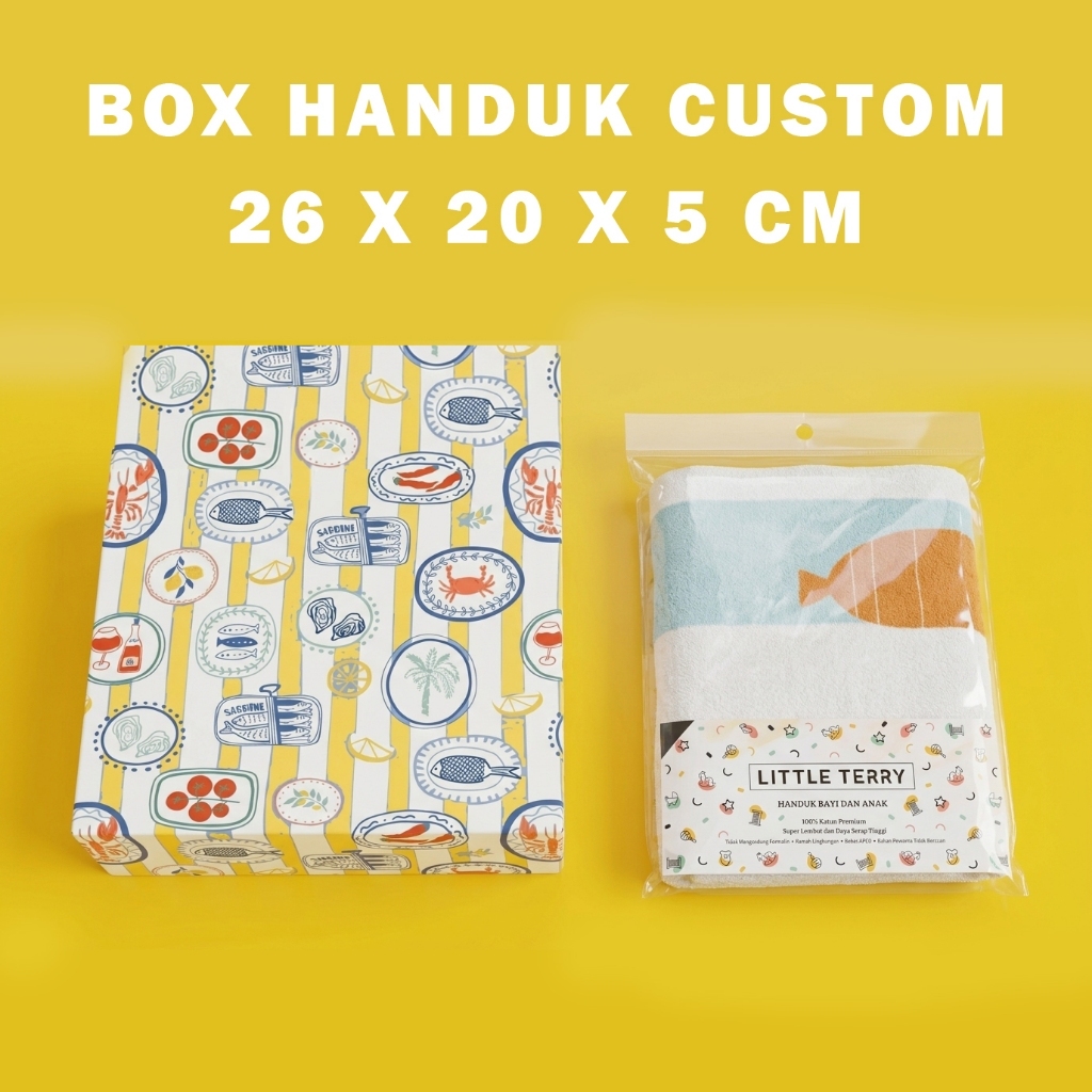 Box Handuk Custom Full Print