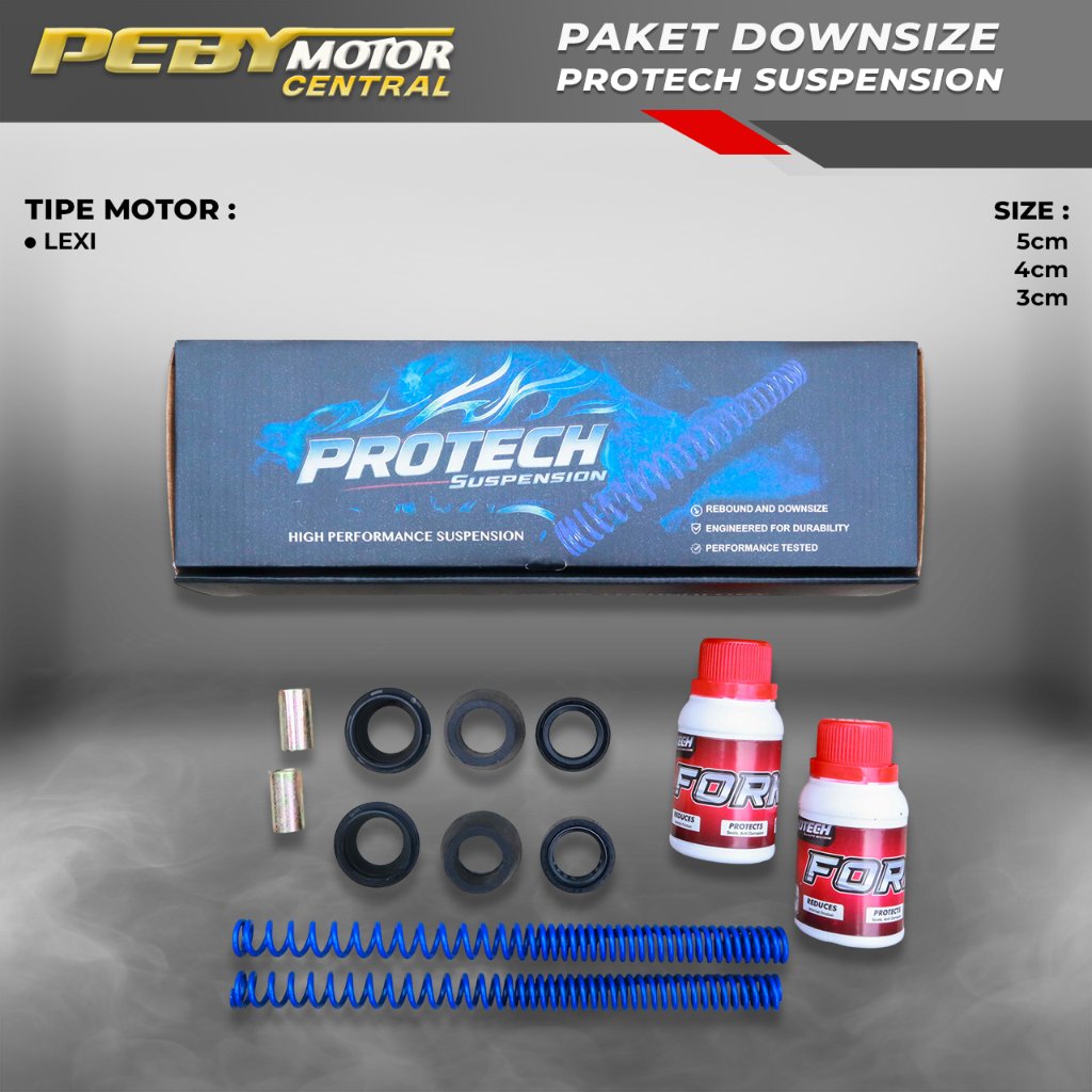 Paket Downsize PROTECH Lexi Lowringkit Shock Depan Premium