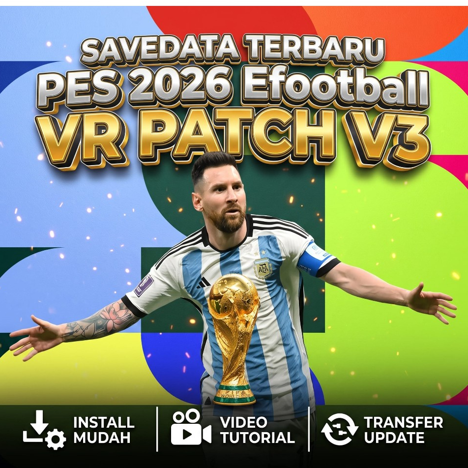 Savedata VR Patch PS3 V3 Winter Agustus Update Transfer Terbaru