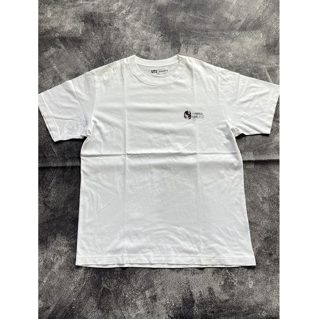 Tshirt Uniqlo UT x Oshi No Ko Kaos Putih ukuran XL