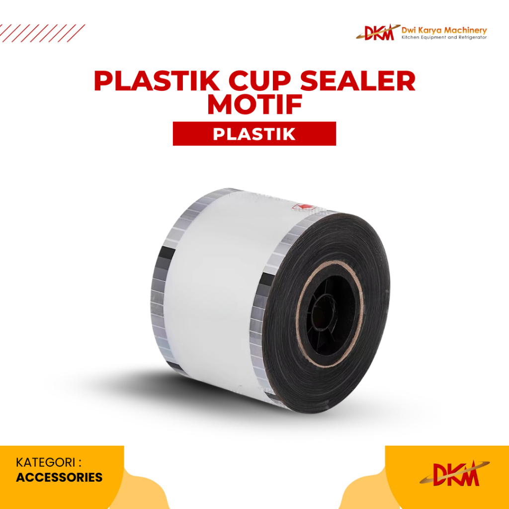Plastik Cup Sealer Polos / Plastik Cup Sealer Polos