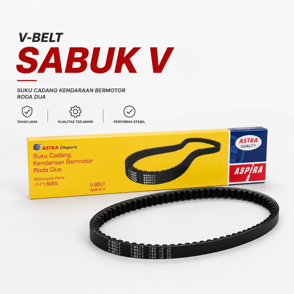 H2-23100-K44-1200-V BELT SABUK V / VANBELL HONDA BEAT ESP ,BEAT POP ESP
