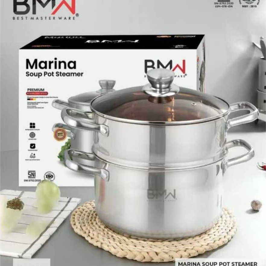 MARINA STEAMER DANDANG LANGSENG PANCI KUKUS STAINLESS
