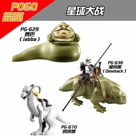 Mainan Jabba Dewback Tauntaun Star Wars