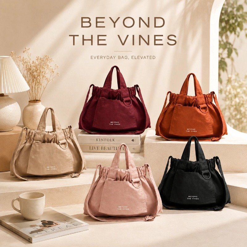 COD Beyond The Vines BTV Dumpling Bag XS/Tas Wanita Lipat/ASLI 100%
