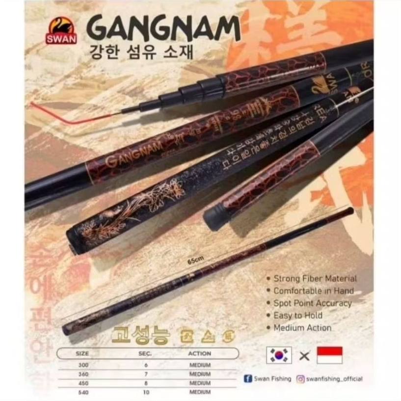 Joran Tegek Swan/Pole Swan Gangnam 360/450 cm
