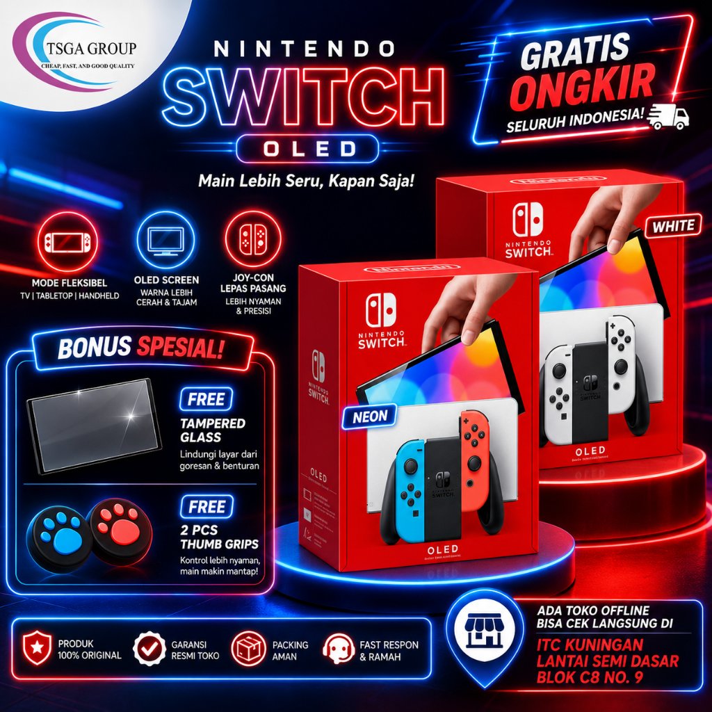Console Nintendo Switch OLED Neon / Nintendo Switch OLED White