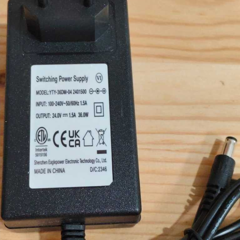 Switching Power Supply 24.0V 1.5A 36.0W pengganti Model YTY-36DM-04 2401500
