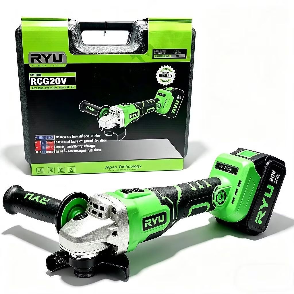 Cordless Grinder RYU RCG 20 V Mesin Gerinda Baterai RYU