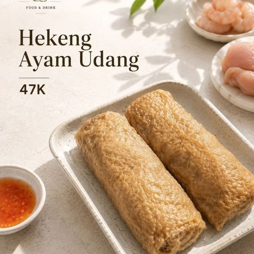 Hekeng / Kekian / Ngohiong Ayam Udang