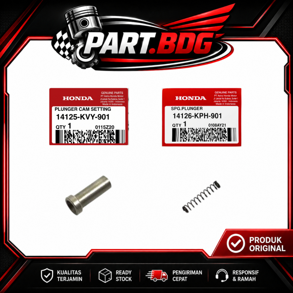 Plunger Cam Setting + Per Plunger Original AHM 14125KVY901 & 14126KPH901