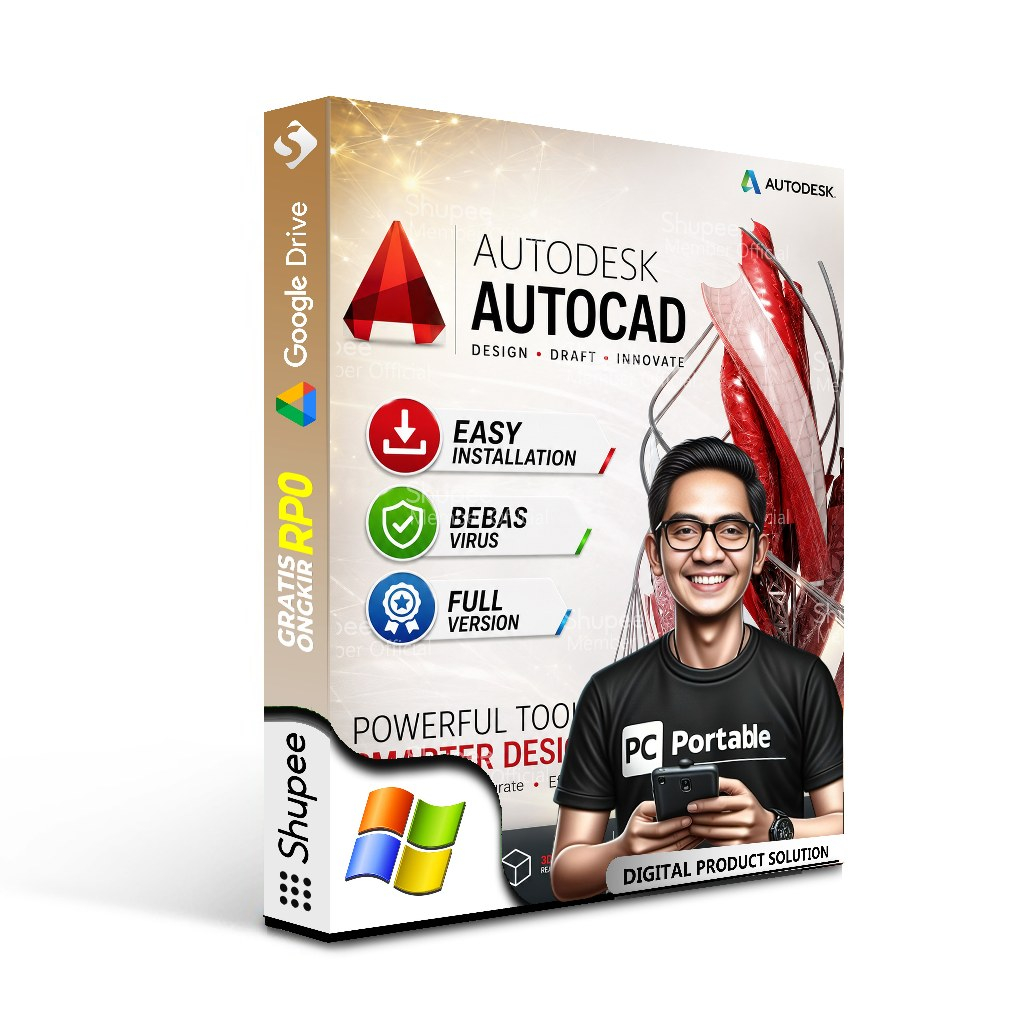 AutoCAD Software 2007 2008 2009 2010 2011 2012 2013 2014 2015 - Full Installer