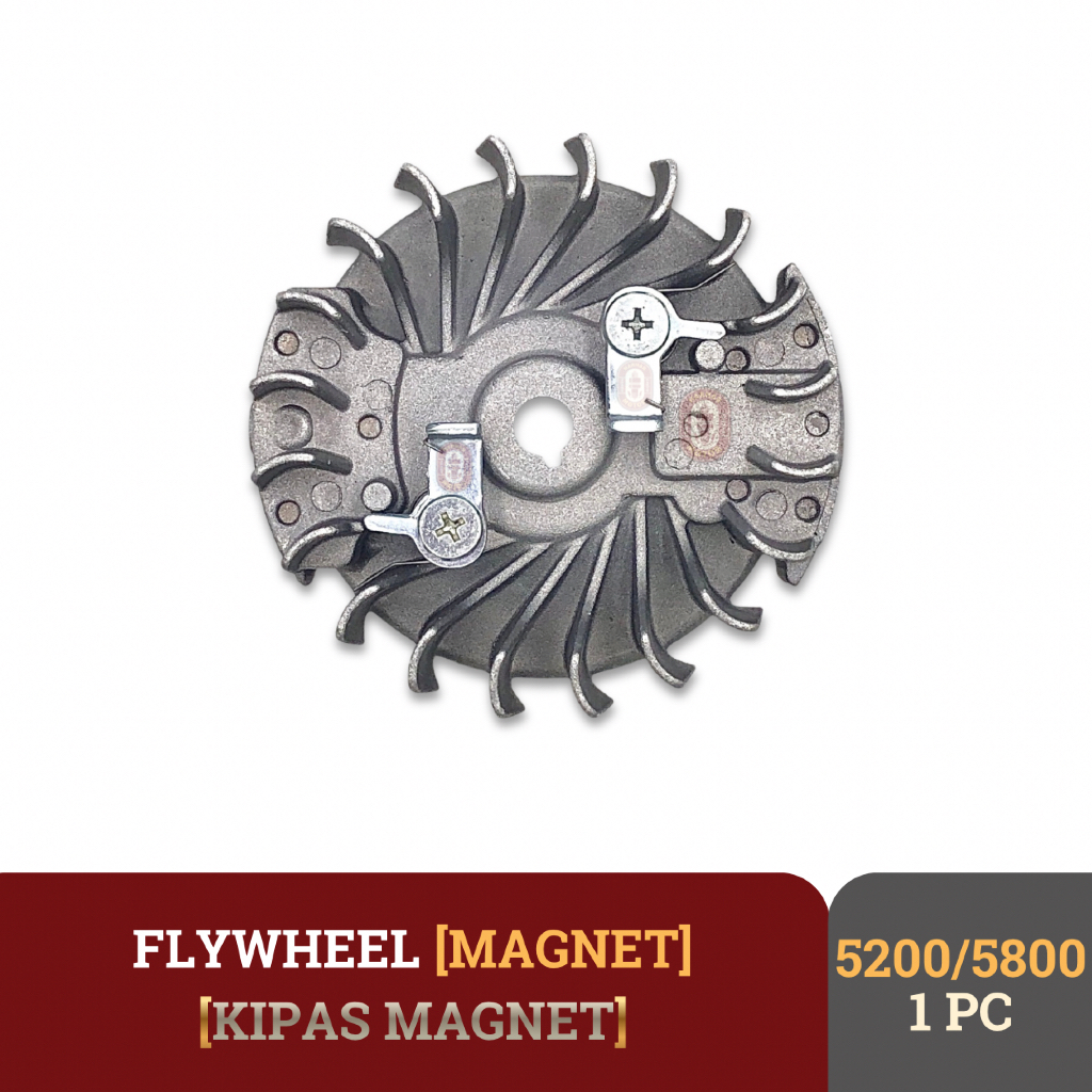 MAGNET FLYWHEEL MESIN CHAINSAW 5200 5800 KIPAS MAGNET PAWL BESI CHAINSAW 5200 5800