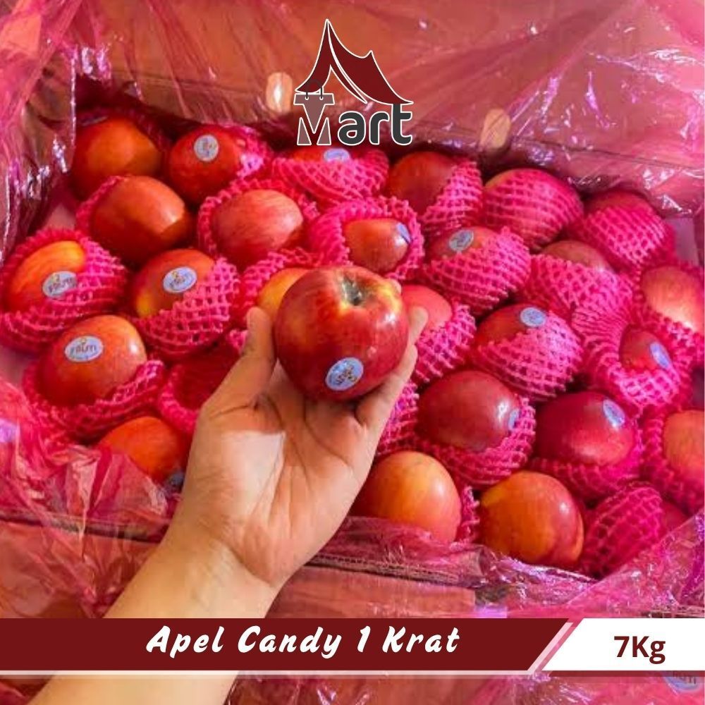 Buah Apel Candy 1 Krat 7Kg Fresh Premium - Glagah Mart