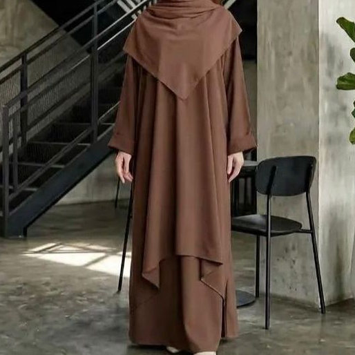 [BISA COD] Gamis Abaya Sadiyah Rok Set Melayu Marbella Premium Mewah Untuk Wisuda Kondangan