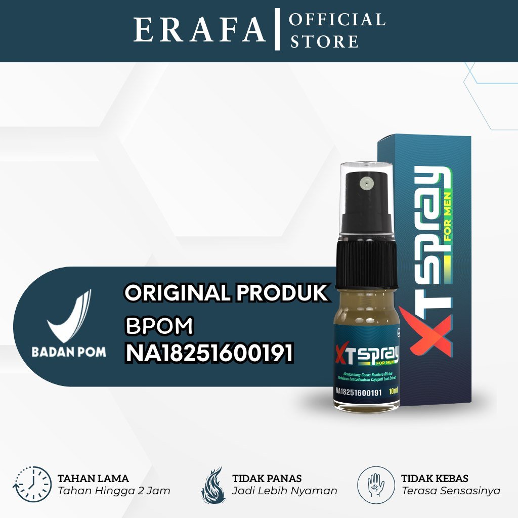 XT Spray obat kuat Pria Tahan lama pria Original