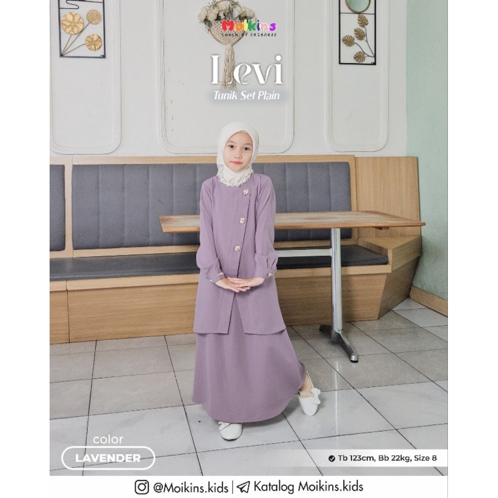 Levi Tunik Set Plain Little