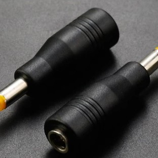 Jack Converter 5.5x2.1 to 4.0x1.7 mm DC Plug Adaptor 2.1x5.5 1.7x4.0 4.0x1.7mm 4x1.7mm Yellow