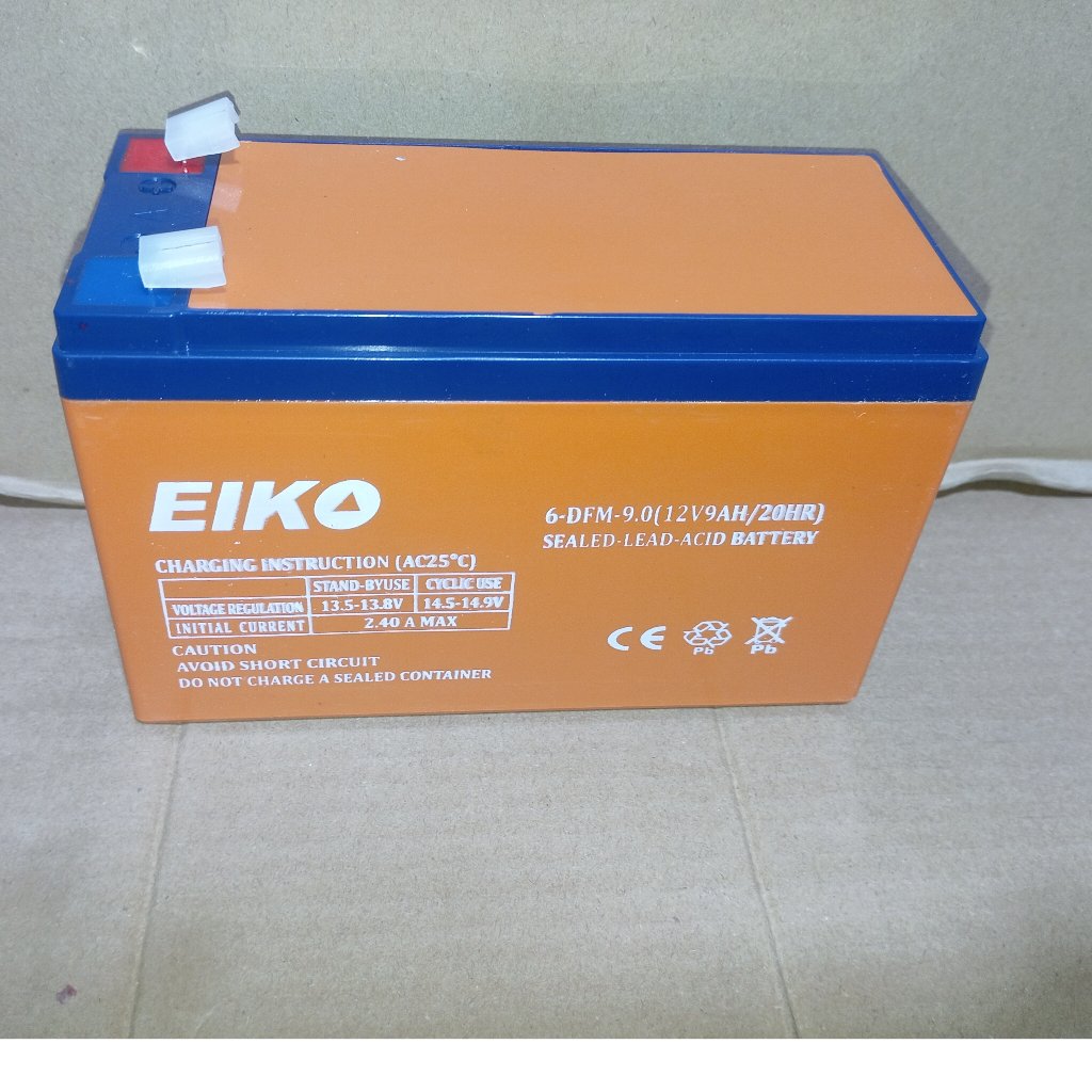 Battery aki Sprayer elektrik EIKO 9Ah cocok untuk semua merk sprayer