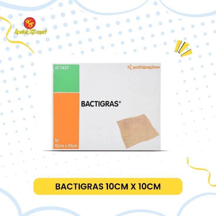 Bactigras Dressing 10 X 10 Cm / Bactigras