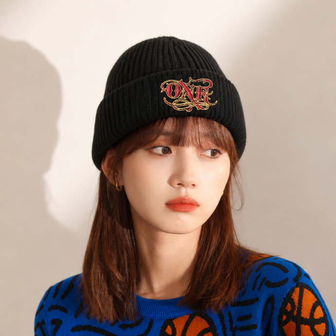 Kupluk Rajut Premium - Chicano Black