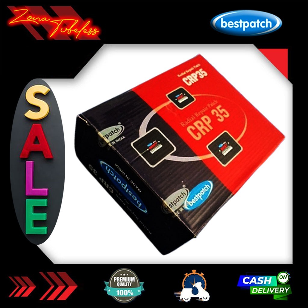 CRP 35 - Bestpatch Karet Tambal Ban Tubeless Radial