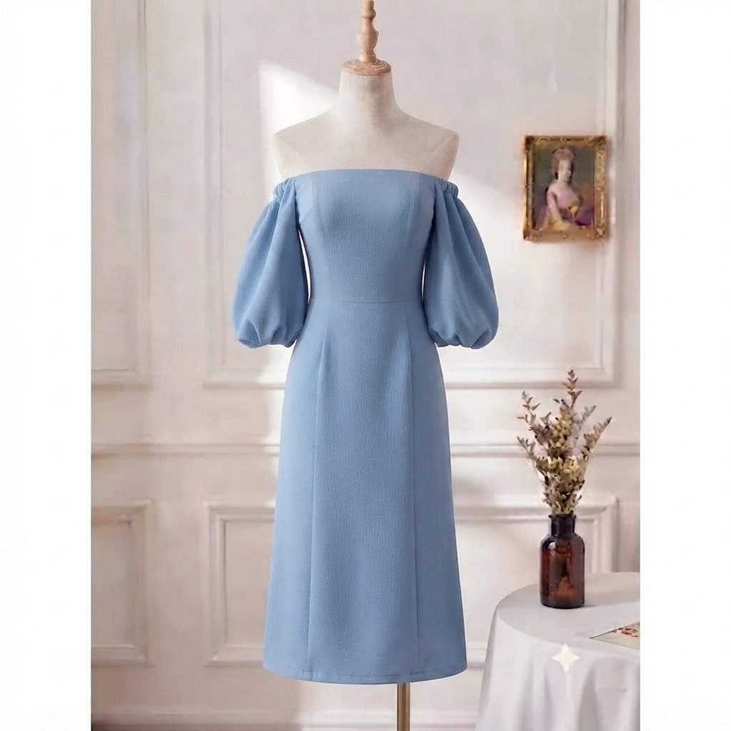 Clearance Dress - 098A Zadia Sabrina / Off Shoulder Dress