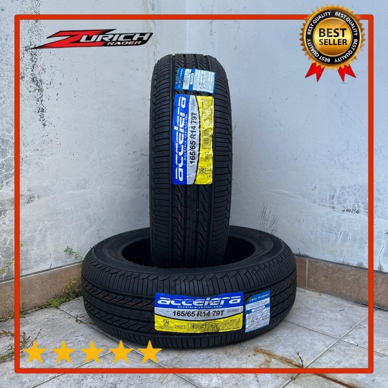 Ban Mobil 165 65 R14 Merek Accelera Eco Plush Ukuran 165/65 R14 Tubles
