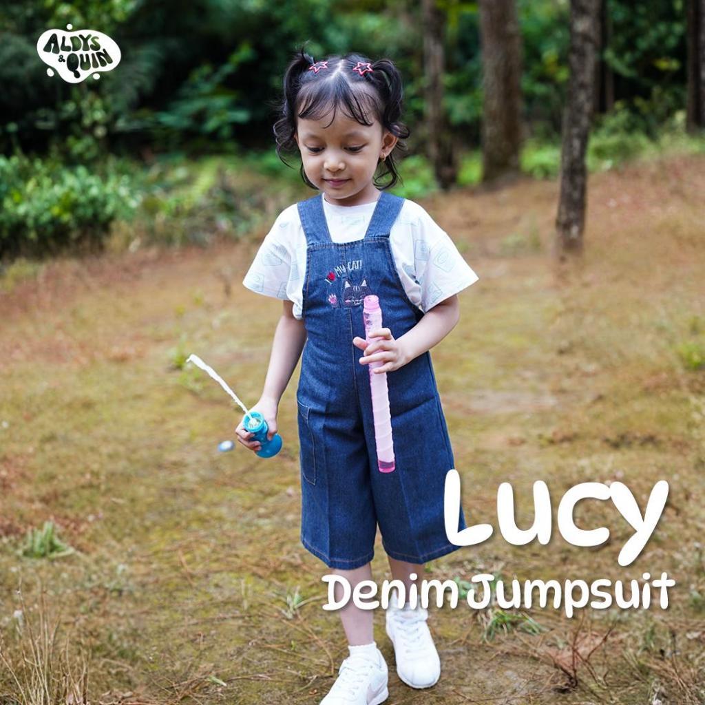 Lucy Denim Jumpsuit | Jumpsuit Denim Anak Perempuan