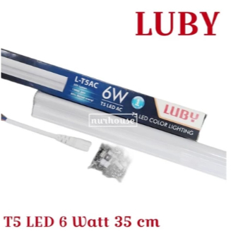 Luby Lampu TL T5 LED 6 Watt