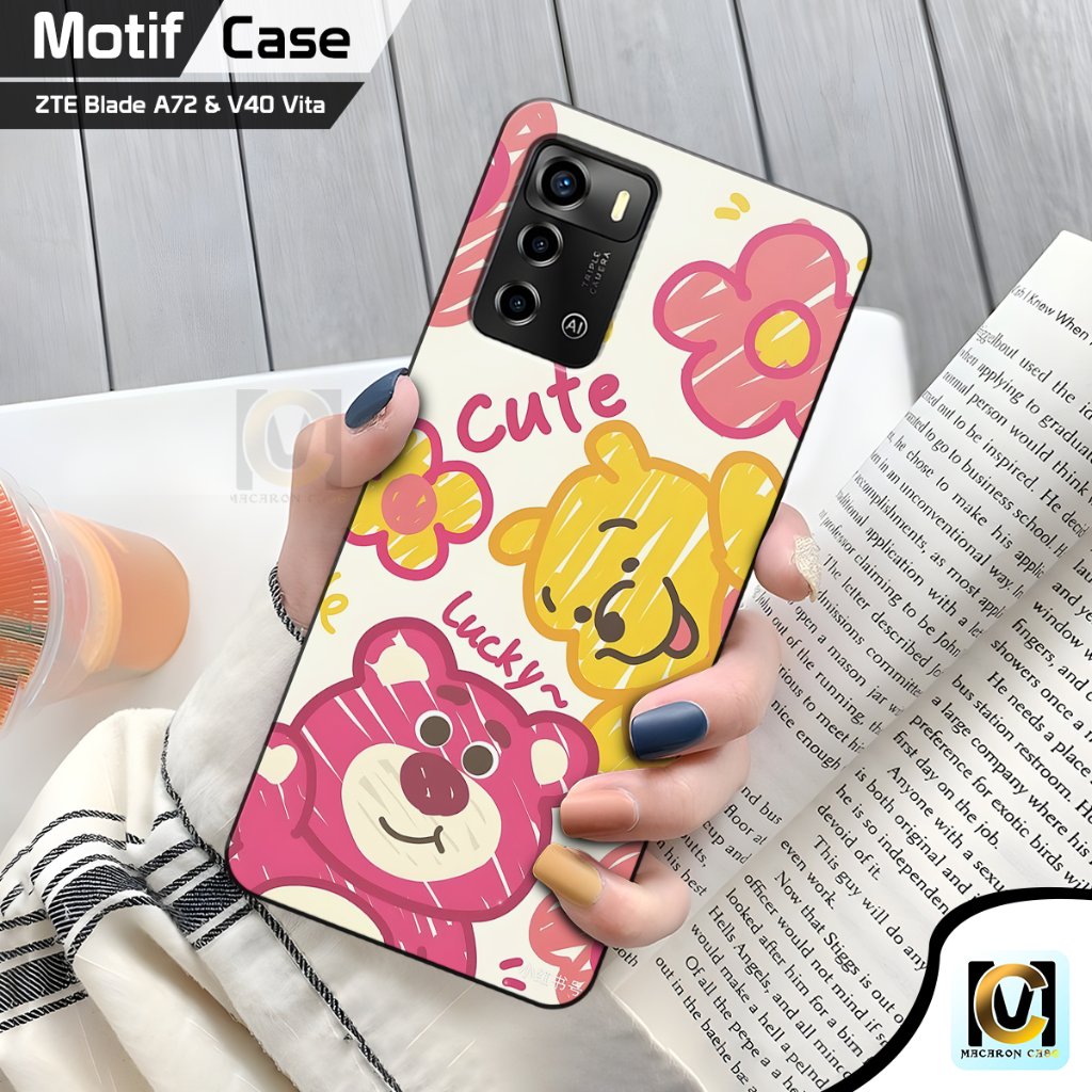 CASE ZTE BLADE A72 & ZTE BLADE V40 VITA | SILIKON LENTUR CASING SOFTCASE PELINDUNG HP ZTE BLADE A72 