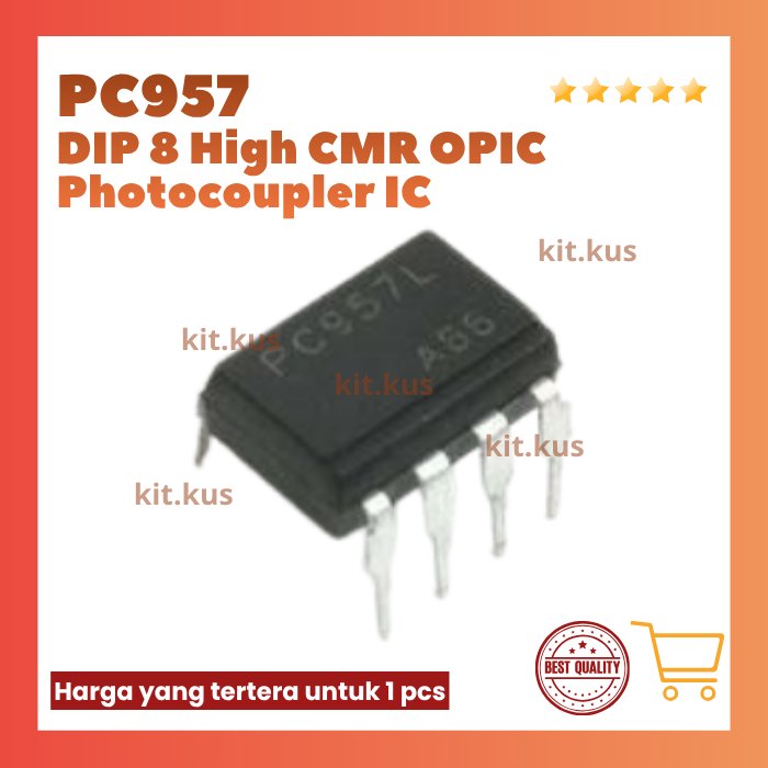 IC PC957 L PC957L DIP8 High CMR OPIC Photocoupler IC DIP BP61 8 PIN