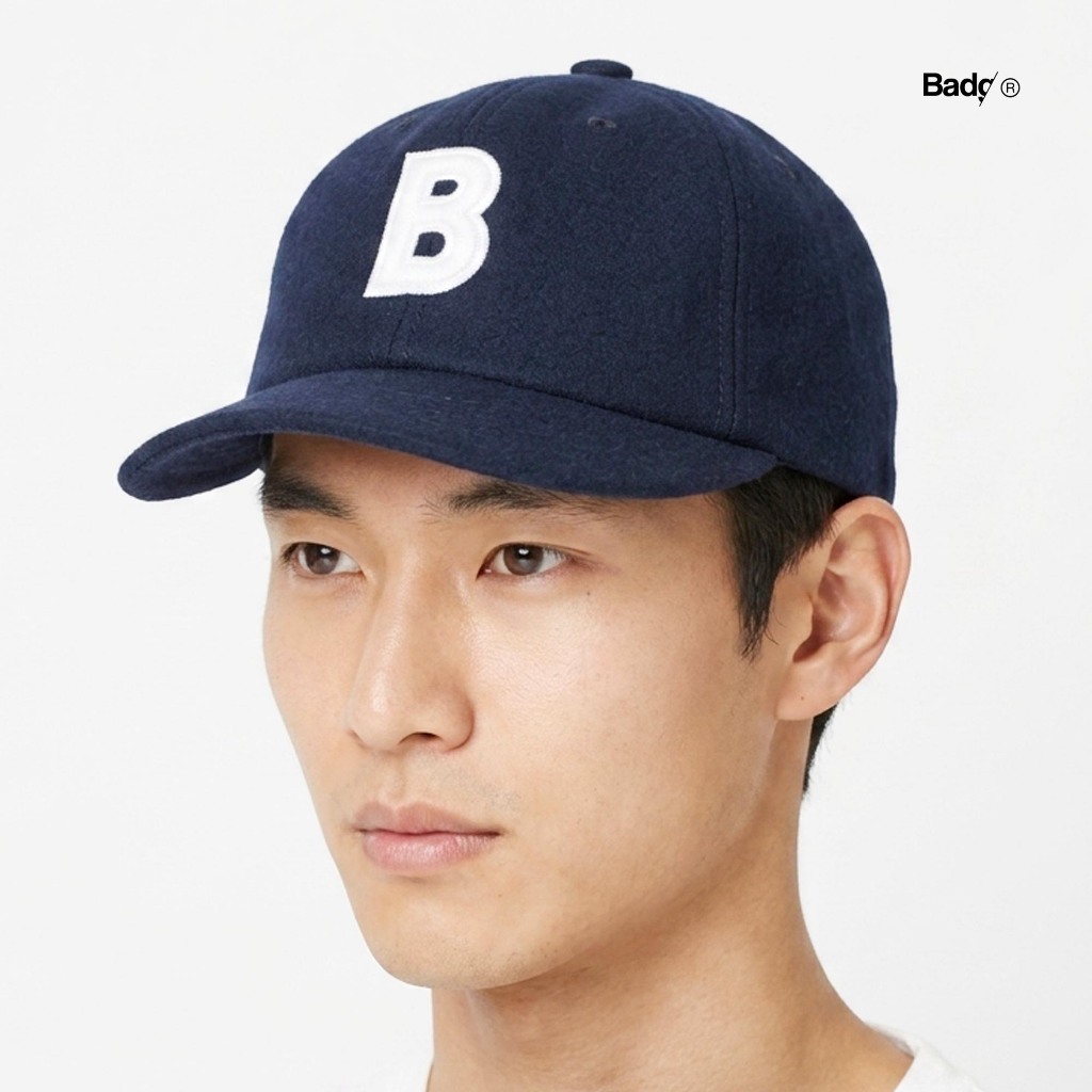 Badger HAT BASEBALL  TOPI ORI  TOPI KEREN  TOPI BIRU INITIAL BLUE