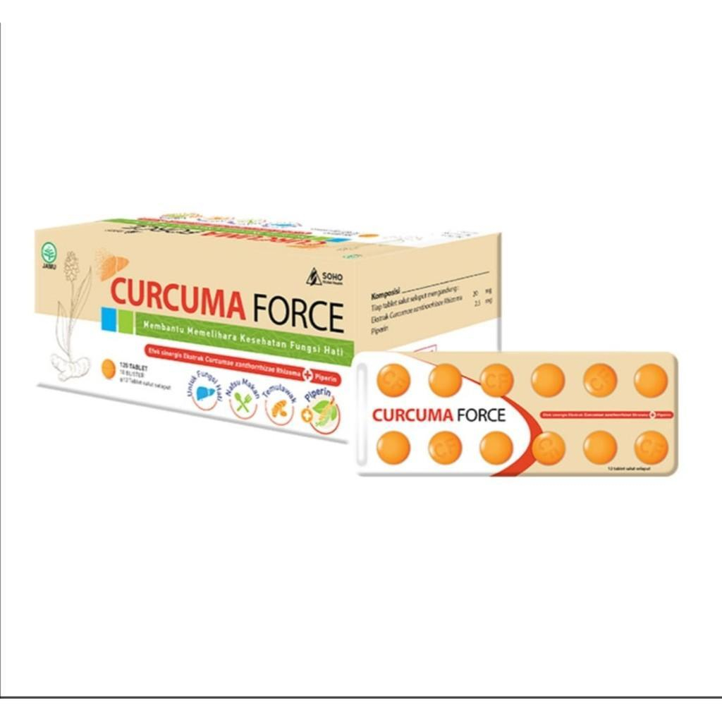 CURCUMA FCT 12 tablet - membantu menambah nafsu makan & menjaga fungsi hati