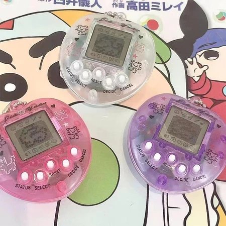 Tamagochi Elektronik Tamagotchi Mainan Jadul 90an Hewan Peliharaan 168 Pet In 1 Mainan Anak Lucu Gam