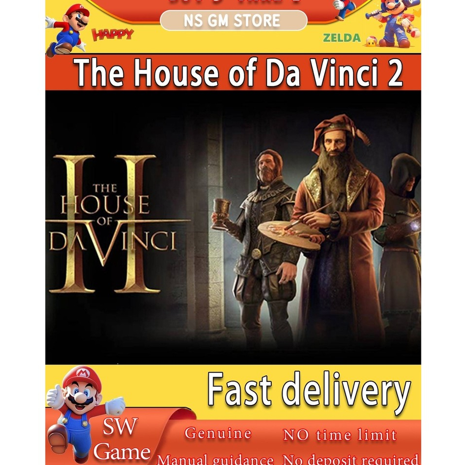 The House of Da Vinci 2 Nintendo Switch Digital Game Primary / Secondary Account (Beli 3 gratis 1 )