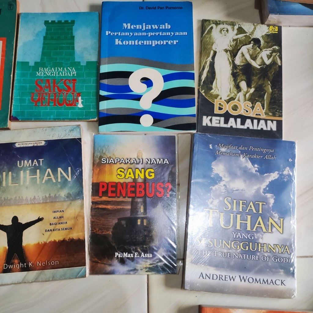 Buku Teologi Kristen Preloved Original – Teologi, Iman & Kajian Kekristenan